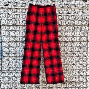 Vintage Pendleton tartan plaid slack trouser pants
